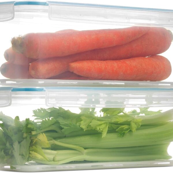 Refrigerator Storage Container – Airtight Storage, Suitable for Refrigerator (2 Pack)